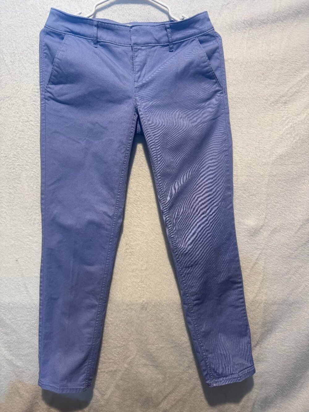 LOFT Violet Purple Ankle Pants Women's Size 0 Stretch